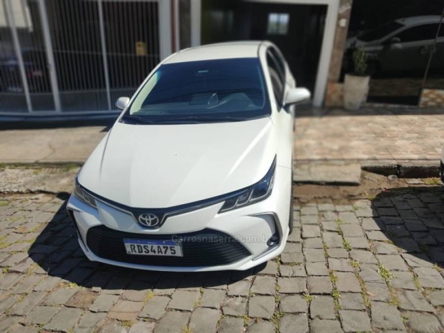 TOYOTA - COROLLA - 2020/2021 - Branca - Sob Consulta