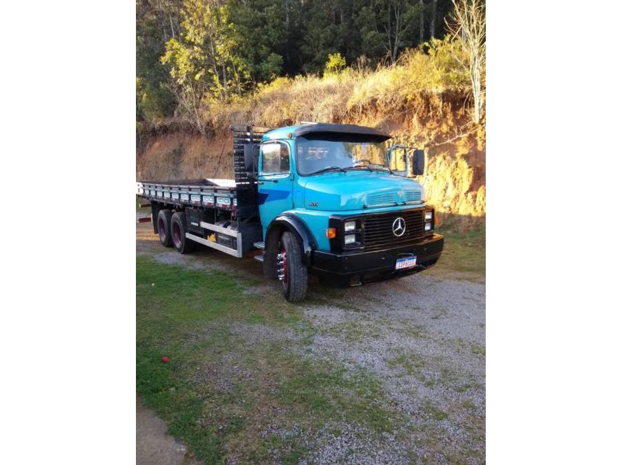 MERCEDES-BENZ - L-1513 - 1984/1985 - Azul - Sob Consulta