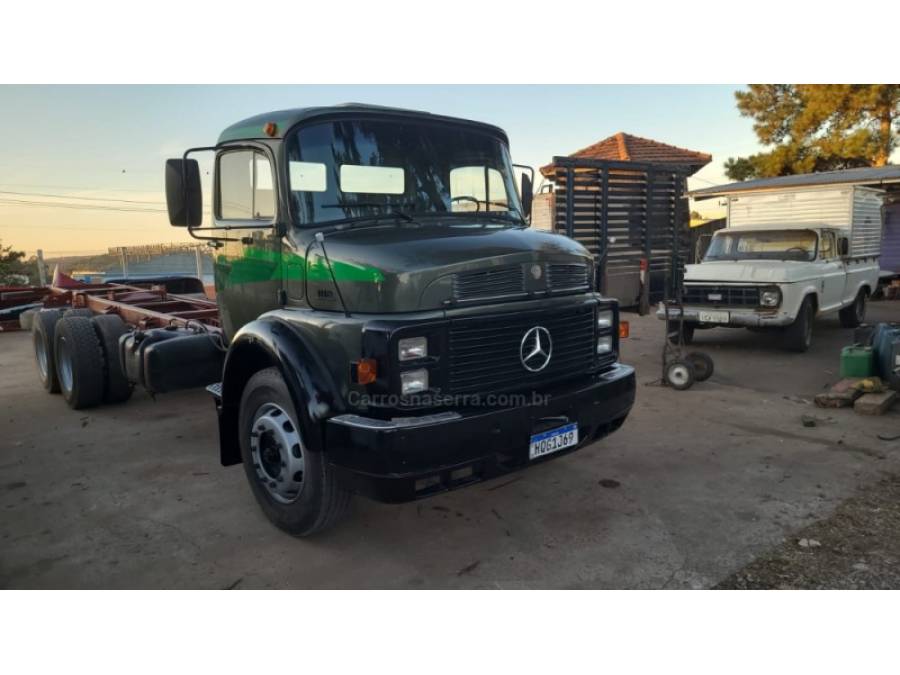 MERCEDES-BENZ - L-1118 - 1989/1990 - Verde - Sob Consulta