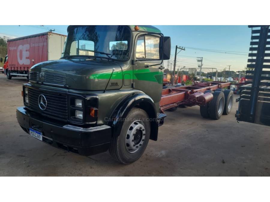 MERCEDES-BENZ - L-1118 - 1989/1990 - Verde - Sob Consulta